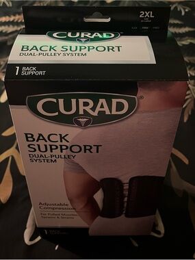 CURAD Back Support - Dual-Pulley System (2XL)